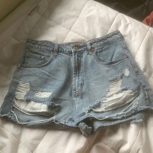 Jean shorts